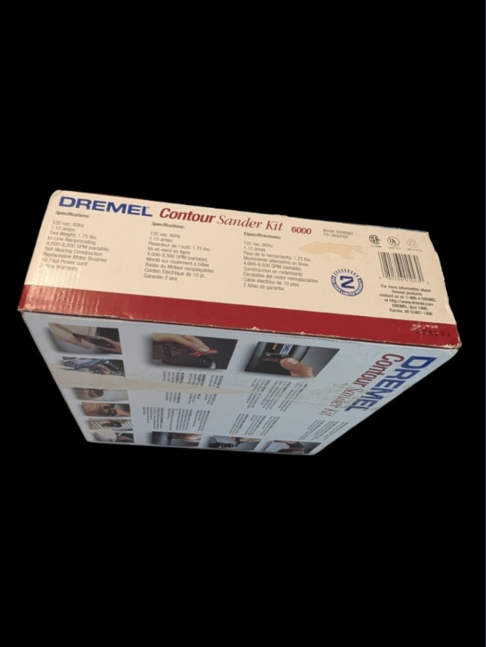 Vintage Factory Sealed New Old Stock Dremel Contour Sander Kit #6000 - Picture 8 of 11